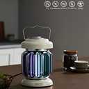 GeckoMan Hybrid Spectrum, Waterproof Switch Bug Zapper Outdoor Bug Zapper Indoor Mosquito Repellent Outdoor Patio Mosquito Zapper Electric Fly Zapper Fruit Fly Trap for Indoors Killer