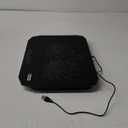 Ultra Slim Laptop Cooling Pad with 2 Quiet Big Fans, 5 Height Adjustable Ergonomic Stand, Portable Cooler for 10-15.6 Inch Laptops, Speed Control and 2 USB Ports (Blue)