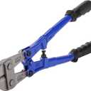 Bates- Bolt Cutter, 14", Chain Lock Cutter Heavy Duty, Bolt Cutters Heavy Duty for Locks, Screw Cutter, Chain Link Fence Cutter, Bolt and Wire Cutter, Chain Lock Cutters, Bolt Cutter Tool, Boltcutters (Blue)