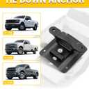 Tie Down Anchors Cleats Bed Compatible with 2015-2025 F150 F250 F350 Box Link Tie Downs with Tie Down Plates Brackets