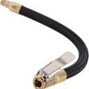 Tire Inflator Extension Tube Tyre Pump Quick Inflation Chuck Adapter Hose Quick-Inflation Clip Connector High-Pressure Tube Car Motorcycle Maintenance Accessories