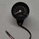 Speedometer Odometer Universal Motorcycle 12V Digital Backlight 12K RPM Gauges Cluster Speedometer Tachometer Meter Odometer Instrument Assembly