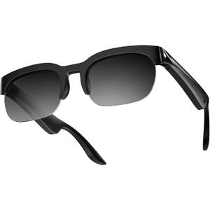Smart Glasses with AI Translator, V6.0 Bluetooth Glasses with 150+ Translation, Smart Sunglasses for Men & Woman,120H Ultra-Long Standby, UV Protection, IPX5 Waterproof, Hands-Free Music & Calls