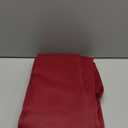 JIUZHEN Christmas Blackout Curtains for Bedroom - Thermal Insulated Room Darkening Rod Pocket Curtains for Living Room, Set of 2 Panels with Tiebacks, 42 x 84 Inch Length, Burgundy