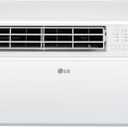 LG 10000 BTU Window Air Conditioners [2023 New] Dual Inverter Remote WiFi Enabled App Ultra-Quiet Washable Filter Cools 450 Sq.Ft AC Unit air conditioner Easy Install White LW1022FVSM