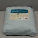 Comfort Spaces Cotton Flannel Sheets Full Size, Ultra Soft Flannel Sheet Set with 12" Elastic Pocket , Breathable Warm Flannel Bedding, Aqua Solid 4 Piece