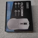 EPOMAKER Click Lite Wireless Gaming Mouse, 800 to 12,000 DPI Adjustable, PAW3311 Sensor, 500mAh, 59g, 2.4G/BT/USB-C Rechargeable Wireless Mouse with 5 Programmable Buttons for PC/Mac/Linux (White)