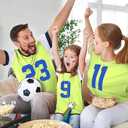 Iron on Numbers,22 Pcs 8 Inch Iron on Numbers for Jersey, Heat Transfer Numbers, Fabric Stickers, Iron on Jersey Numbers, Football Patches Iron on,0-9 Iron on Transfers for Clothing Baseball Basketball