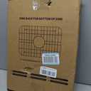 sink rack for bottom of sink,17.8"x12.5",304 stainless steel, 17.8"x12.5"Center