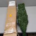 3ft Unlit Artificial Christmas Halloween Mini Tree Black with Plastic Stand Green