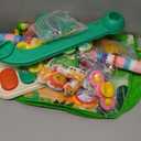 Baby Gym & Play Mat, Tummy Time & Activity Mat Toys, Infant to Toddler Play Piano Mat, 0-12 Months (Green)