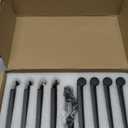 JL Aluminum Door Hinge Kit Compatible with 2018-2025 Jeep Wrangler JL JLU Gladiator JT Unlimited Rubicon Sahara Sports Accessories, Original Factory Hinges Sleeve Replacement, 8Pcs, Color Red