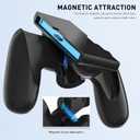 FUNDIARY Charging Grip, Ergomonic Comfort Grip for Nintendo Switch 2 Controllers, Portable Charger Dock with USB Type-C Cable and LED Light Indicators, High Speed Charge While Play