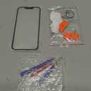 Duotipa New Front Glass Panel Replacement for iPhone 13/13 Pro with Specialized Repair Tools Kit.(No LCD Touch  Digitizer)-6.1''