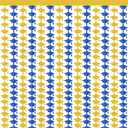 4 x Graduation Decoration 2026 2027 - Blue Gold Graduation Cap Tinsel Streamers Backdrop Banner | Grad Photo Booth Props Party Favors Supplies Indoor Outdoor - Graduation Party Decorations