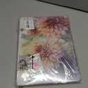 Mektron Designed for 2025/2024/2023 MacBook Air 15 INCH M4 A3241 /M3 A3114 /M2 A2941 Case, Printed Plastic Hard Shell Cover with 15.3" Liquid Retina Display Touch ID, Watercolor Dahlias