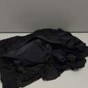 Blooming Jelly Women's Plus Size Swimsuits One Piece Bathing Suit Full Coverage Ruffle Swim Dress Curvy Swimwear(Black, X-Large)