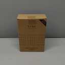 Vine Creations White Glass Soap Dispenser Set, Dish Soap and Hand Soap Dispenser Set with Stainless Steel Pump, 16 oz Glass Dispensers for Kitchen or Bathroom Decor (Matte White Bottle/Brushed Brass)