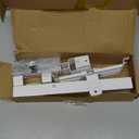 WALI Projector Mount Ceiling/Wall - Universal 3-in-1 Bracket with Extension Pole, Height Adjustable Holder for LCD/DLP Projectors, Supports up to 44lbs (PM-003-W), White (Medium)