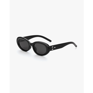 Medium Polarized Oval Sunglasses for Women Men, Big 90s Cat Eye Sunglasses Womens UV400 Protection
