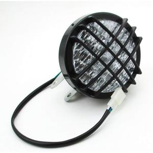 New 3 Wires 12V LED Front Head Light Headlight for 50cc 70 90 110cc 125cc 150cc 200cc Quad 4 Wheeler Go Kart ATV Roketa Taotao Kazuma Sunl