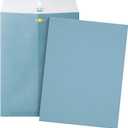 Mr. Pen- Clasp Envelopes, 18 Pack, 9x12 Inches, Blue Kraft, Mailing Envelope with Gummed Flaps for Filing, Storing, Mailing Documents, Office Supplies and Organizing