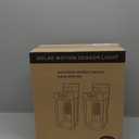 BesLowe 13" Upgraded Motion Sensor Outdoor Wall Lights, 2-Pack Dusk to Dawn Porch Light Outdoor Wall Sconce Lanterns, 3 Lighting Modes Exterior Lighting Fixtures, Black Outside Lights for House Garage