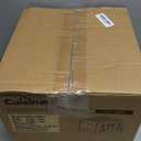 Cuisinart 4 Slice Compact Stainless Steel Toaster with Extra-Wide Slots for Bread, French Toast, Bagels & Pastries, Defrost & Reheat Functions, CPT-180P1, Brushed Stainless, Removable Crumb Tray