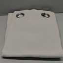 H.VERSAILTEX Blackout Patio Curtains 100 x 84 Inches for Sliding Door Extral Wide Blackout Curtain Panels Thermal Insulated Room Divider - Grommet Top, 7' Tall by 8.5' Wide - Ivory/Cream