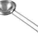 KSJONE 1.5 Cup Triply Stainless Steel Tadka Pan, 360 ml, Gas Stove Compatible, Ergonomic Cool touch Handle, Pans for Eggs, Spices, Melting Butter, Saag, Dal, Kadhi, Dhokla