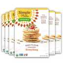 Simple Mills Organic Seed Crackers, Everything - Gluten Free, Vegan, Healthy Snacks, Paleo Friendly, 4.25 Ounce (Pack of 6), Best By: Feb 08 2026