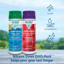 Nikwax Down, Down DUO-Pack, 300ml, Wash-In Cleaning and Waterproofing adds DWR Water Repellency to Down Filled Jackets, Outerwear, Sleeping Bags, Restores and Protects Insulation and Loft, 2 Pack