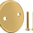 Tub Drain Overflow Cover RP31556CZ Replacement Delta Tub Drain Kit -Bathtub Drain Overflow Plate,Fits Most Standard Bath Tub Drains -Champagne Bronze