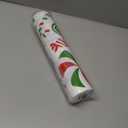 Christmas Candy Cane Tablecloth Roll with Cutter Box Disposable Red and Green Candies Table Cloth Candy Lollipops Plastic Table Cover for Winter Christmas Party Holiday Decor 100 Ft x 51 Inch