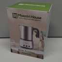 Maestri House Milk Frother, 4-in-1 Electric Milk Steamer and Frother, 16.9OZ 600W Smart Touch Control Hot and Cold Foam Maker, Memory Function for Latte, Cappuccinos, Warm Milk, Hot Chocolate Milk (White)