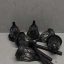 Pack of 6 Solar Lights Outdoor Garden Pathway Solar Powered Yard Lights for Walkway Sidewalk Driveway.