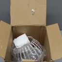 Santa Christmas Solar Lantern Hanging, Santa Claus Christmas Solar Lights Waterproof, Christmas Outdoor Lantern Decorations for Home, Porch, Patio, Yard, Garden (Red)