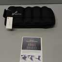 Sportneer Adjustable Ankle Weights for Women and Men 7 lbs/Pair Adjustable Leg Weights with Secure Straps, Strength Training Weighted for Yoga, Walking, Running, Aerobics, Gym, Physical Therapy (Black)