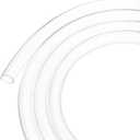 M METERXITY Clear Plastic Tubing, 0.71Inch(18mm) ID 0.79Inch(20mm) OD, 10ft(3.0m) Length PVC Tube Low Pressure Flexible Vinyl Tubing for Garden/Water Hose Airline Tube Aquarium