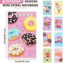 Zonon 24 Pack Cute Mini Notebooks for Kids Ice Cream Party Favors Pocket Notebook Mini Ice Cream Spiral Notepads Gifts Bulk for Birthday Party Favors Supplies School Teacher Classroom Gifts