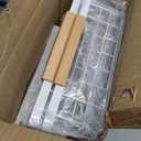 PXRACK 2 Pack Under Sink Organizer, Adjustable Height, 2 Tier Pull Out Under Cabinet Organizer, Slide Out Thickened Metal Under Sink Storage for Kitchen Bathroom Laundry Cabinet Pantry, White(L)