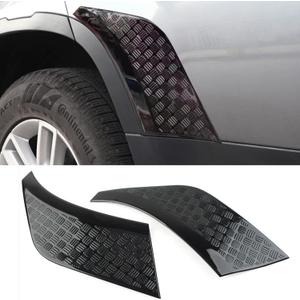 Rear Wheel Arch Cover Compatible with 2020-2025 Land Rover Defender 110 130 Anti-Scratch Resistant Protection Trim Decoration Fit Guard ABS Sticker Kit Anti-Impact Armor Exterior Accessories