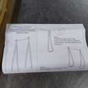 Solid Wood No Tool Assembly Collapsible Aesthetic Clothing Garment Rack