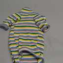 DENTRUN Hairless Cats Shirt Breathable Cat Daily Wear Clothes Stripe Vest Adorable Pajamas Jumpsuit Soft & Skin-Friendly (X-Large, Green Long Sleeve)