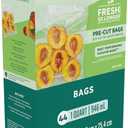 FoodSaver Precut Vacuum Sealer Bags for Airtight Food Storage and Sous Vide Cooking, BPA-Free, 1 Quart, 44 Count (44ct)