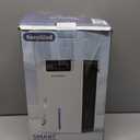 Dehumidifier, 98OZ Dehumidifiers for Home(1000sq.ft), Humidity Display Dehumidifier for Basement Bathroom Bedroom, Auto Shut Off, Washable Filter, Drain Hose, Timer, 7 Ambient Lights, Gray