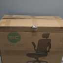 Ergonomic Office Chair with Adjustable Lumbar Support & Flip-Up Armrests - High Back Computer Desk Chair with Thickened Seat Cushion, Rolling Wheels for Home/Office Study Work (02h-khaki)