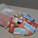 120pcs Christmas Coffee Cup Hot Chocolate Cup Sleeves, Fits 12 oz to 20 oz, with 5 Different Custom Xmas Designs for Christmas Hot Chocolate, Coffee, Cocoa, Tea or Cold Beverage