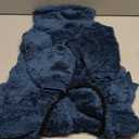 Dog Winter Coat,4-Legged Onesie Jumpsuit Warm Fleece Dog Jacket, Soft Pullover Pajamas, Fullbody Pajamas Onesie for Small Medium Large Dogs Walking, Hiking, Travel (Blue)