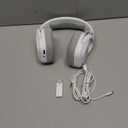 2.4GHz Wireless Gaming Headsets for PS5, PS4, PC, Switch - Bluetooth 5.4 Gaming Headphones with Noise Canceling Mic, Low Latency Connection, 3D Immersive Surround Sound, 30H Battery, White